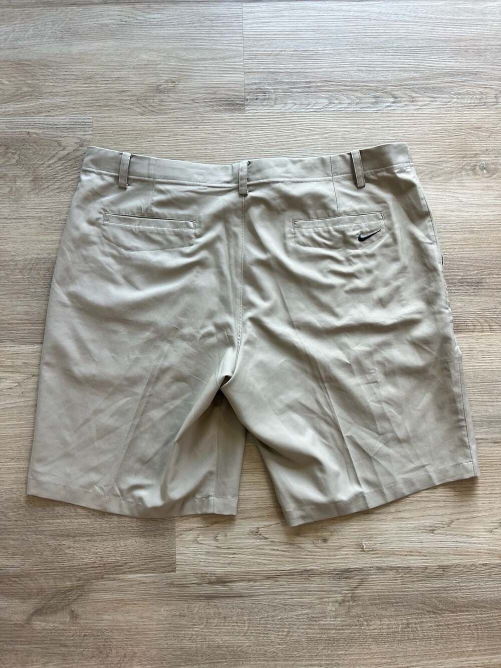 Nike Golf Dri-Fit Shorts, Standard Fit, Khaki, Performance, Stretchy, 40